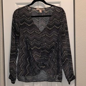 Forever 21 Knotted Blouse